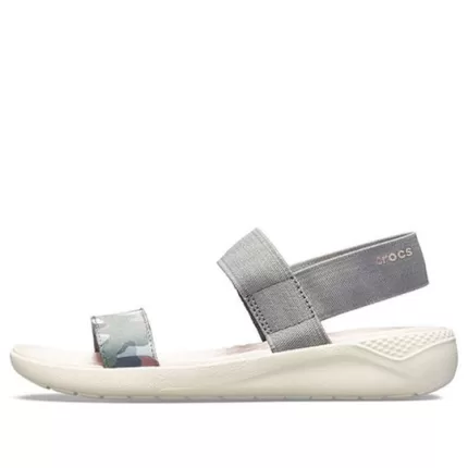(WMNS) Crocs Literide Graphic Sandals 'Grey'